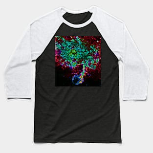 Black Panther Art - Glowing Edges 58 Baseball T-Shirt